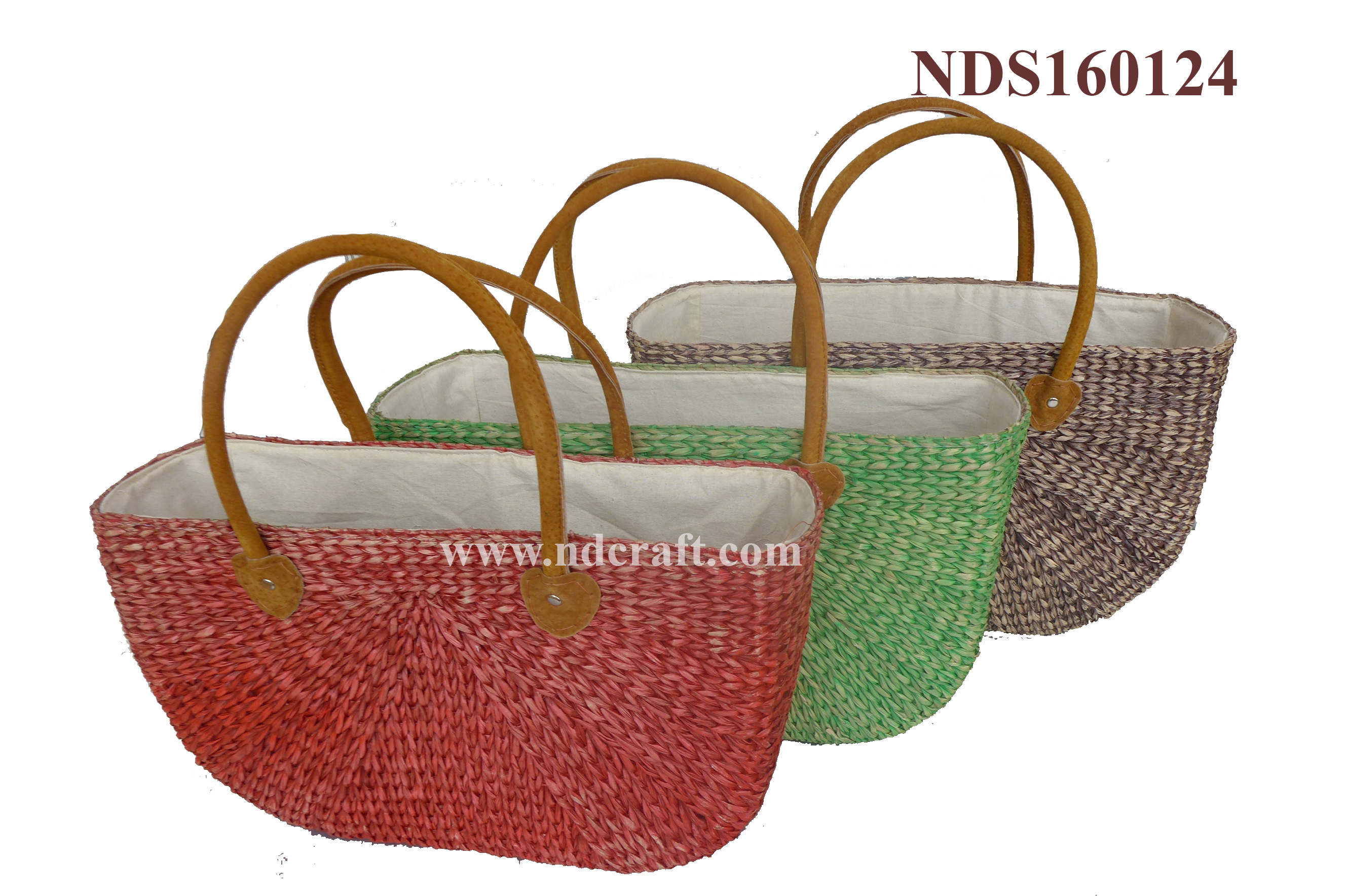 Cancun Seagrass Bag Black
